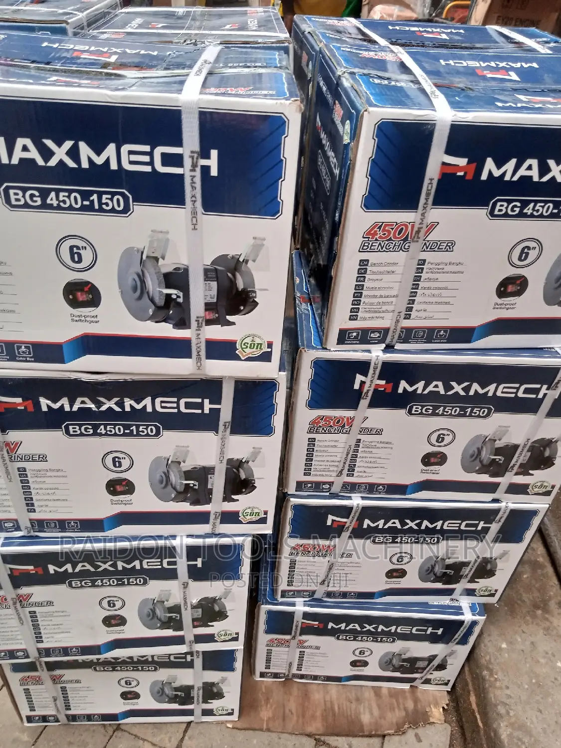 Bench Grinder 6" Maxmech