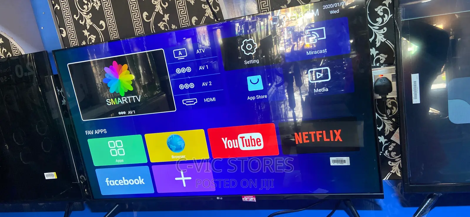 Lg 45”Inches Led Smart Tv Black + 2 Year Warranty in Ilorin West - TV ...