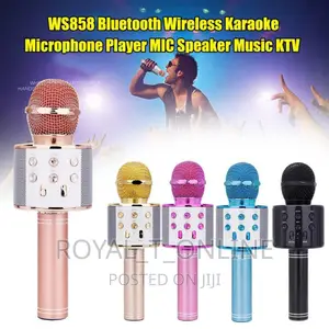 Karoke Mic With Bluetooth Speaker in Abuja. Karaoke Mic