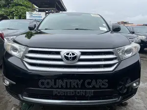 Toyota Highlander Limited 2012 Black