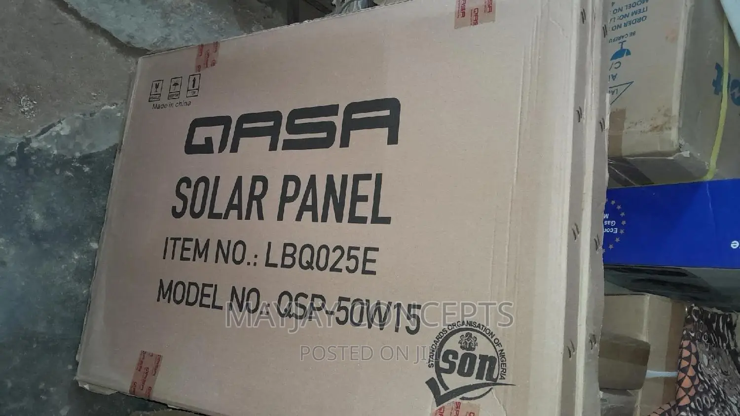 QASA Solar Panel 50 Watts