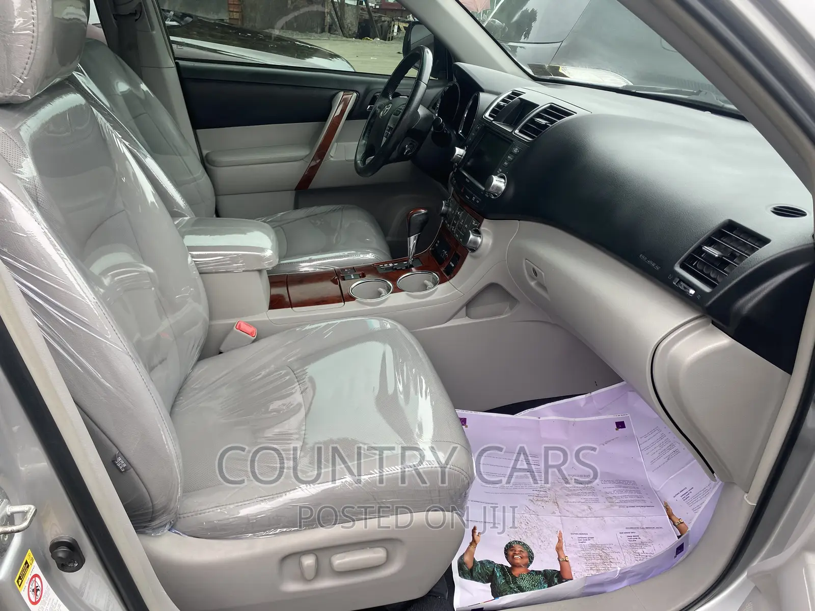 Toyota Highlander Limited 2012 Silver