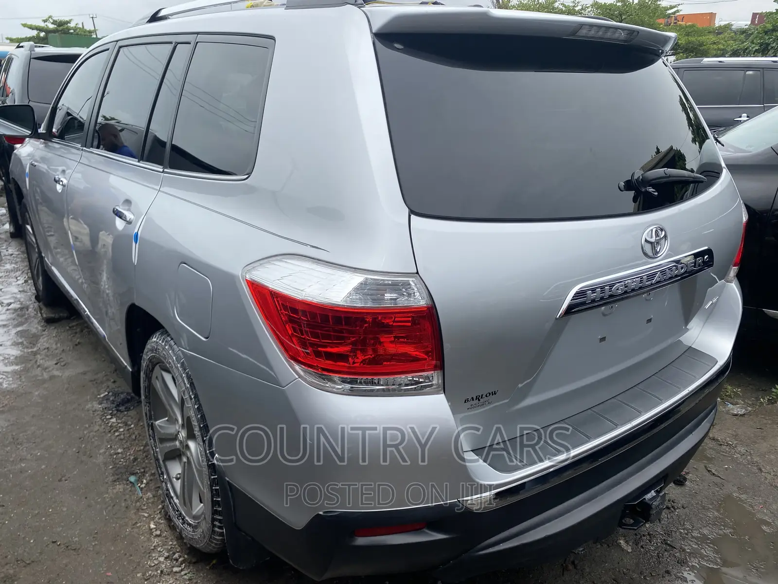 Toyota Highlander Limited 2012 Silver