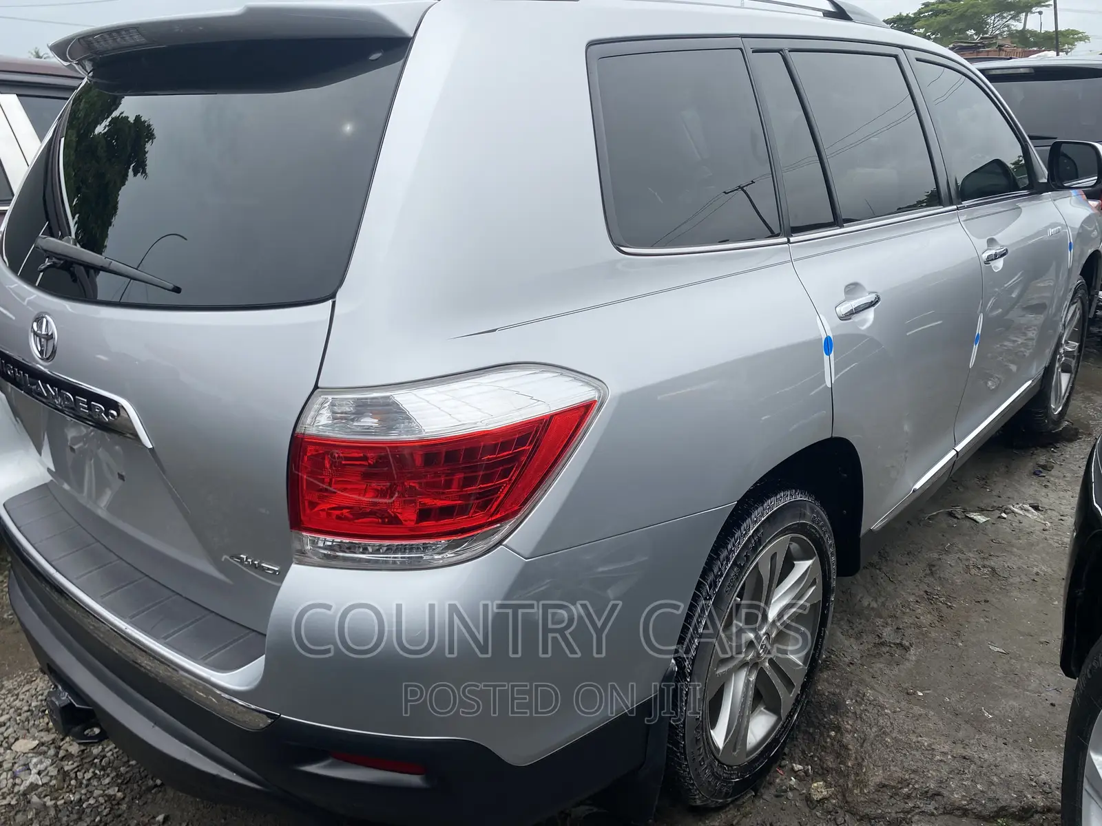 Toyota Highlander Limited 2012 Silver
