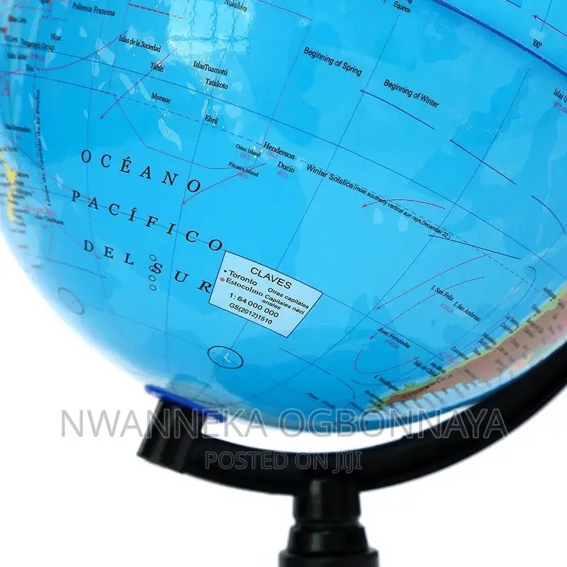 Rotary Globe Map