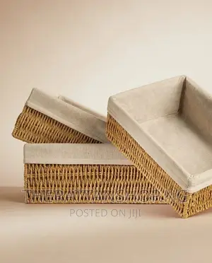 Raffia Storage Basket