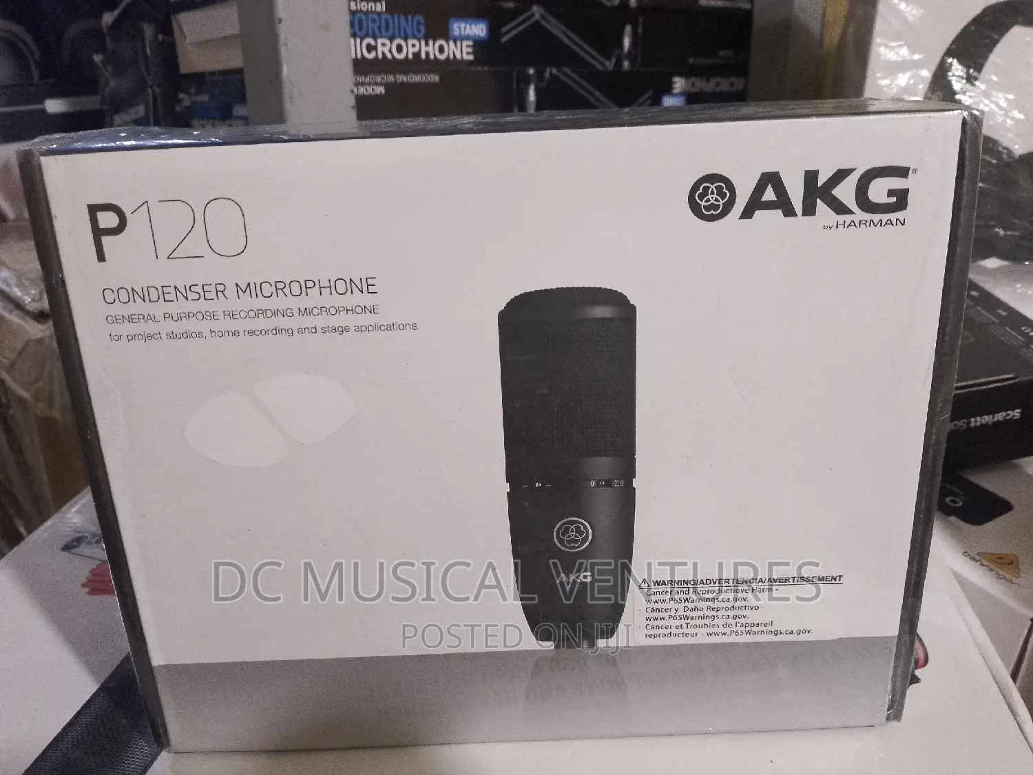 Akg Condenser Microphone P120