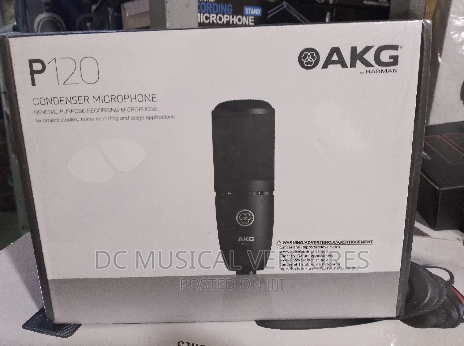 Akg Condenser Microphone P120