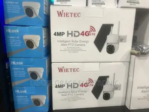 Wietec Intelligent Solar Energy Alert PTZ Camera