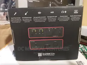 Scarlett Solo Soundcard 4th Generation