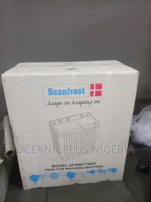 6.5kg Scanfrost Twin Tub With Plastic Body