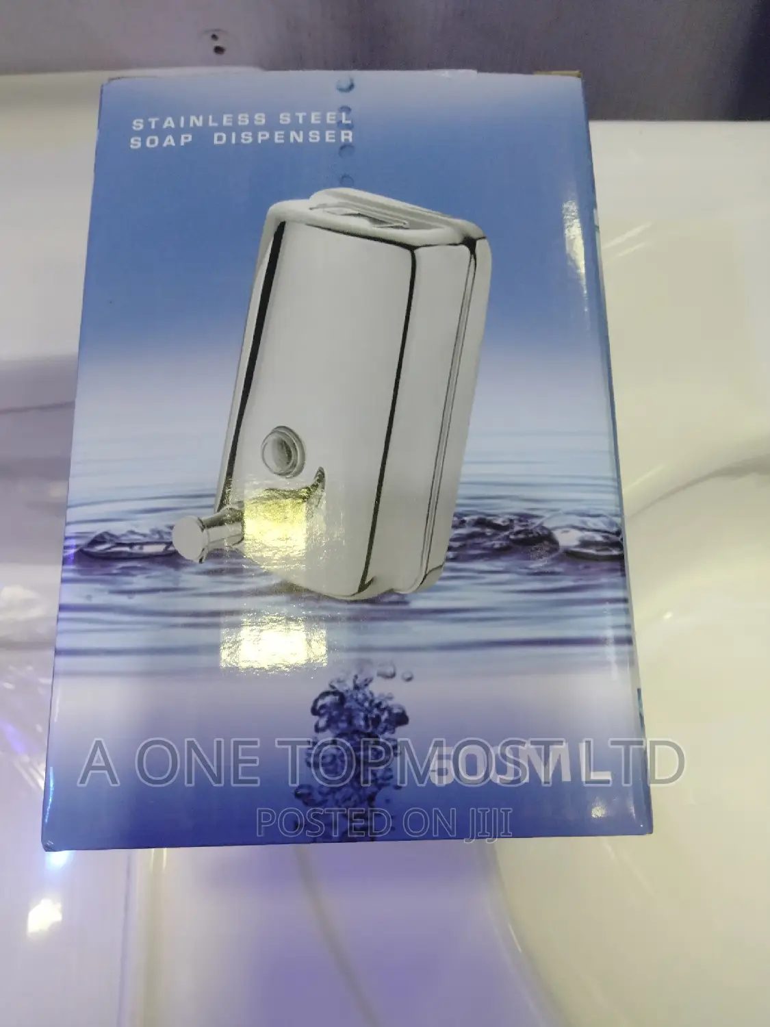 Manual Stainless Soap Dispenser (500ml)