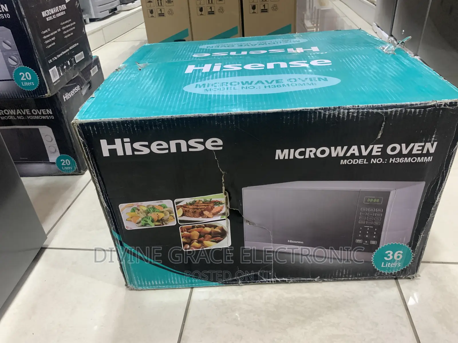 36 Liters Hisense Microwave Oven