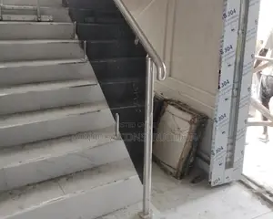 Window Aluminum and Stairs