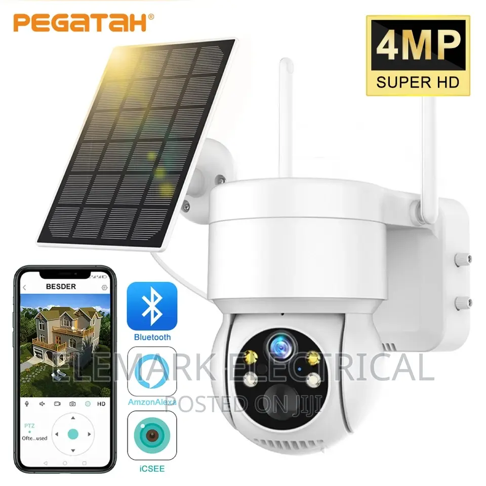 Wifi PTZ Camera Outdoor Wireless Solar Camera