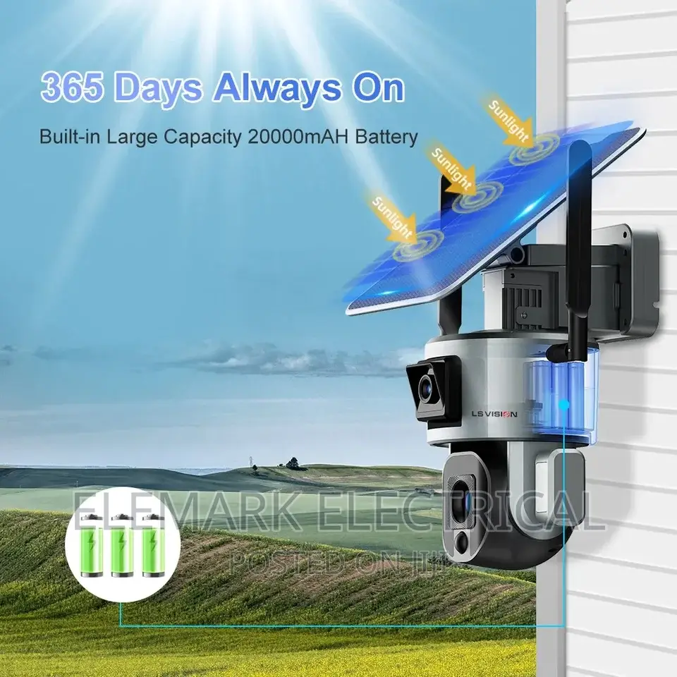Vision 4G Wireless Solar Camera