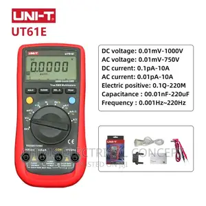 Uni-T Ut61b Digital Multimeter Meter True RMS 1000v Ac Dc