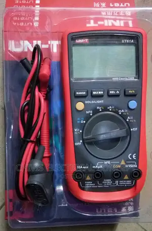 Uni-T Ut61b Digital Multimeter Meter True RMS 1000v Ac Dc