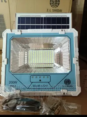 Quality 200watts Solar Flood Light With Separate Panels