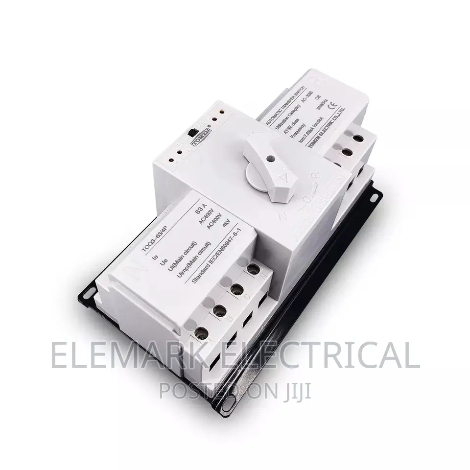 4P 63amps Type Dual Power Automatic Transfer Switch