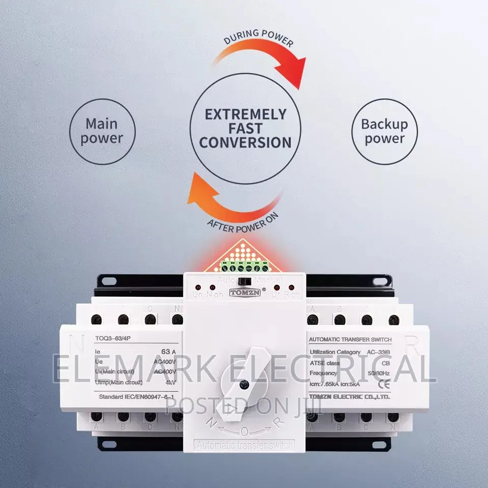 Dual Power Supply Automatic Transfer Switch