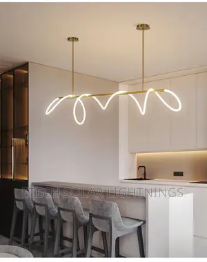 Exclusive L E D Stair Long Dropping Chandelier