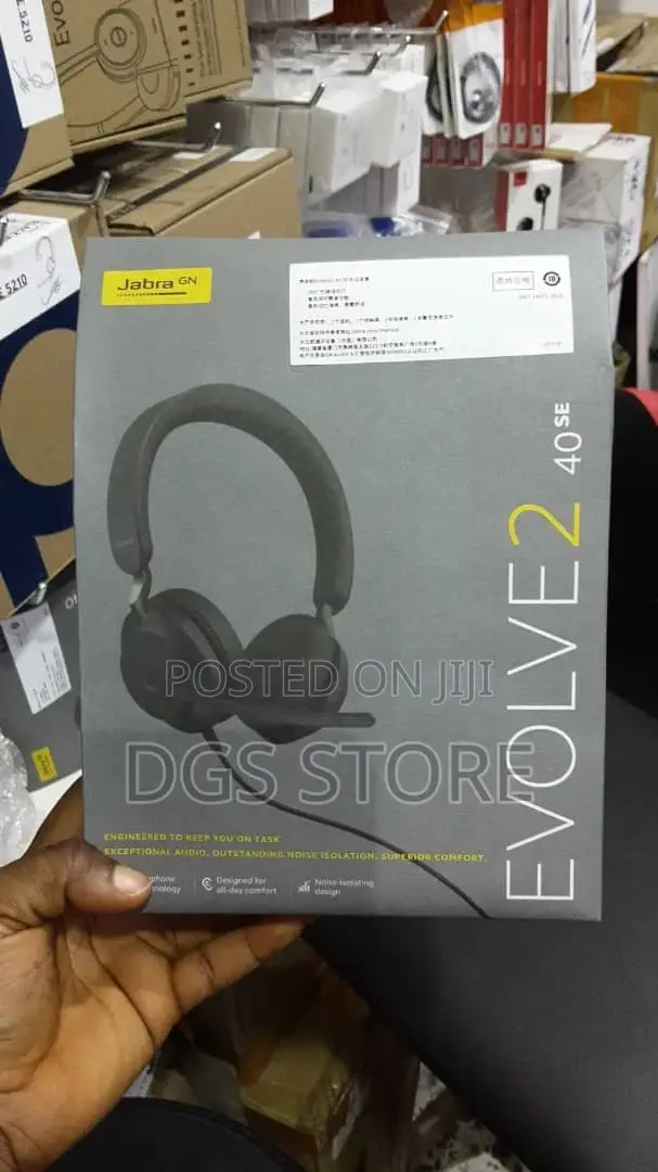 Jabra Evolve 2 40 SE Wired Headphone