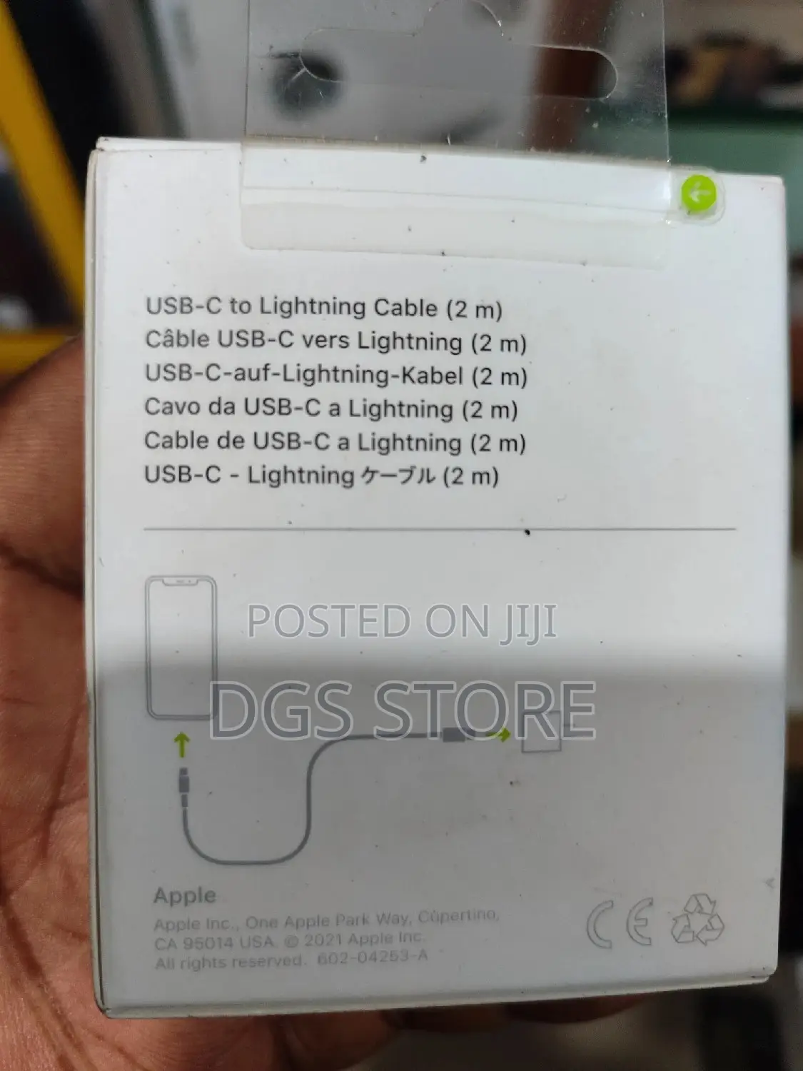 Apple Usb C to Lightning Cable 2m Original One