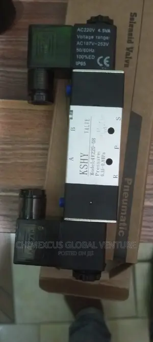 Double Coil Solenoid Valve