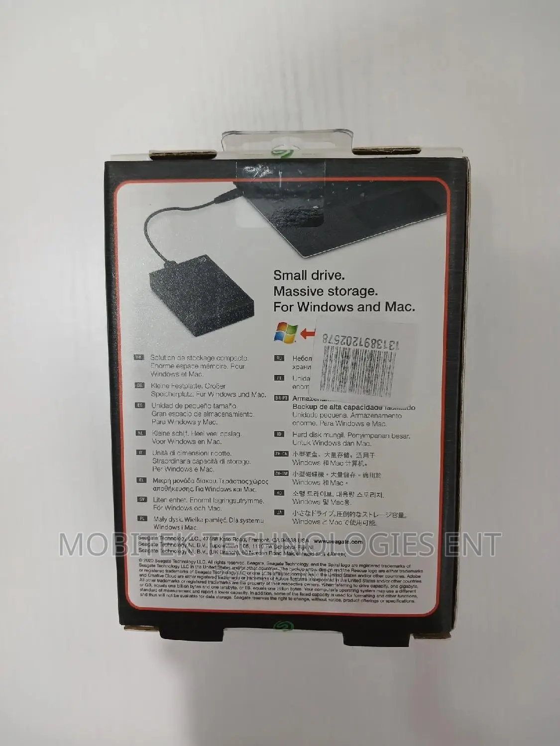4tb Seagate One Touch External Portable Storage Hard Drive