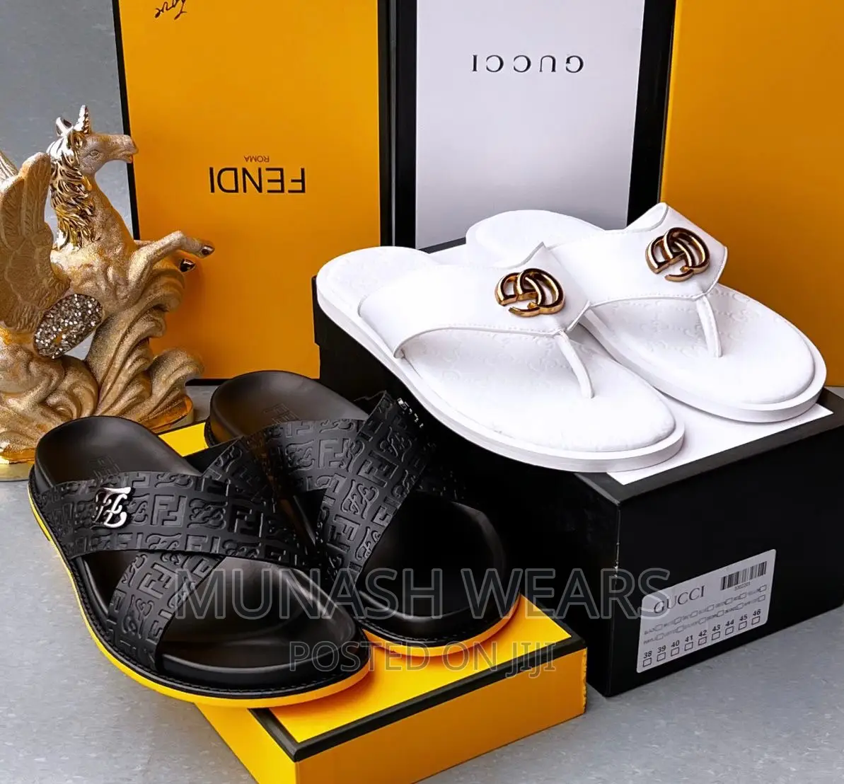 Leather Slipers Collection