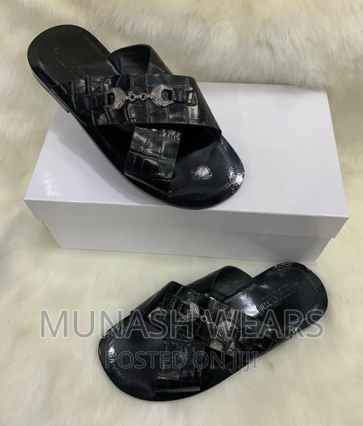 Pure Italian Original Roberto CAVALLI Slipers