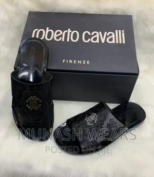 Pure Italian Original Roberto CAVALLI Slipers