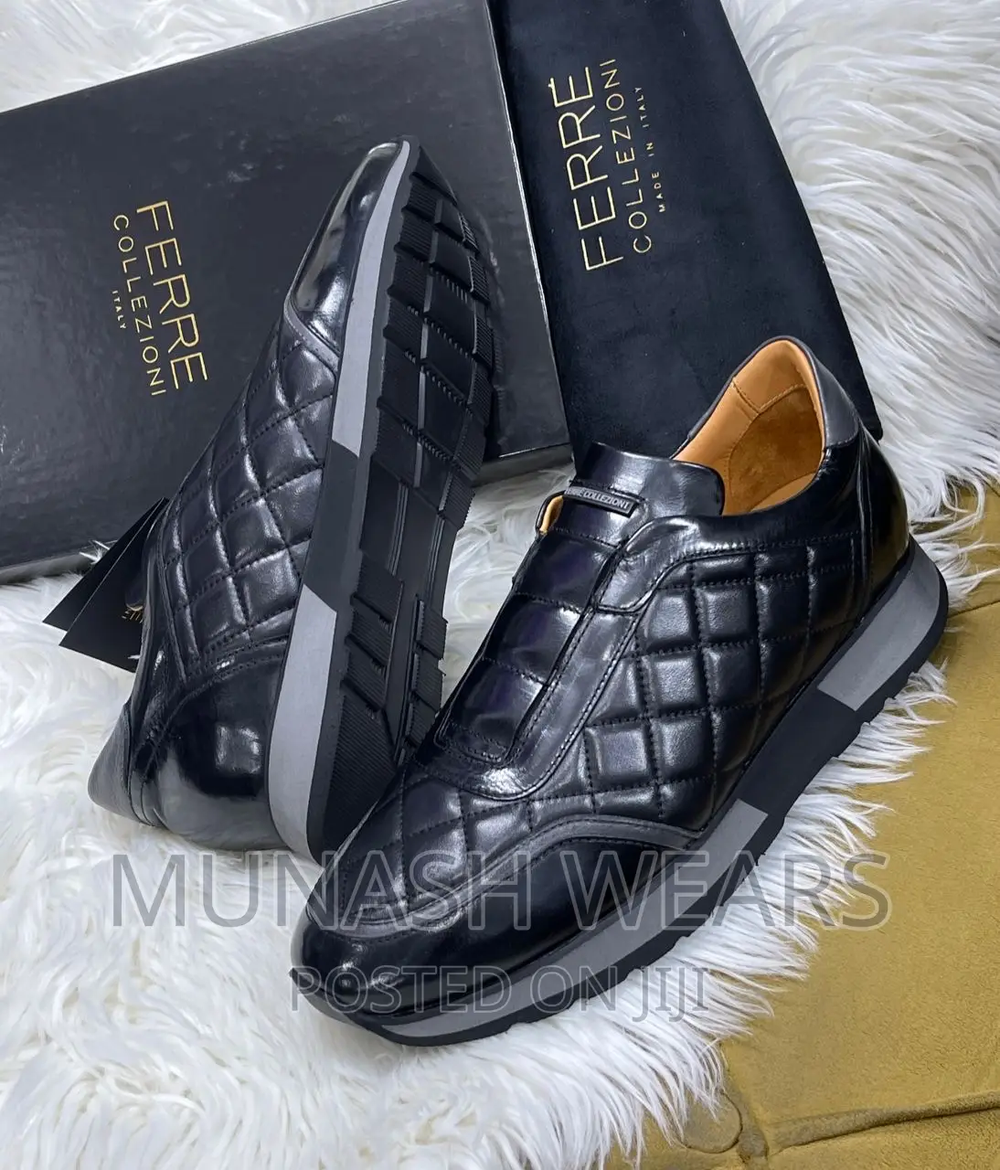 Italian Leather Ferre Shoe