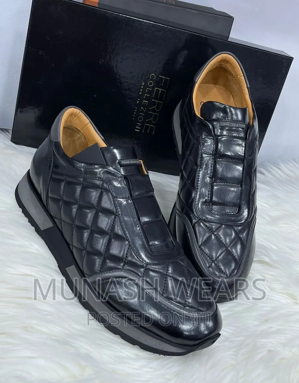 Italian Leather Ferre Shoe