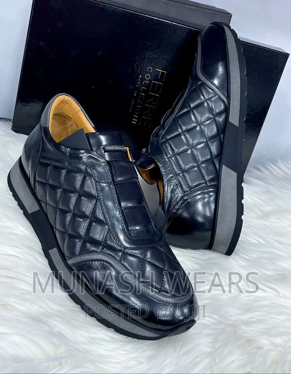 Italian Leather Ferre Shoe