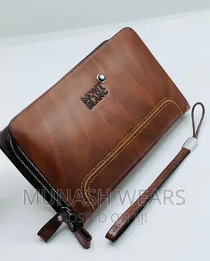 Original Montblanc Leather Handbag