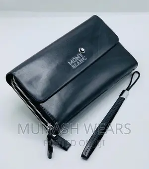 Original Montblanc Leather Handbag