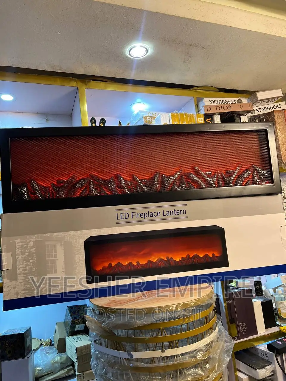 Giant Size Led Fireplace