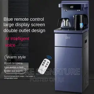 Hot and Cold Water Dispenser With a Remote Control