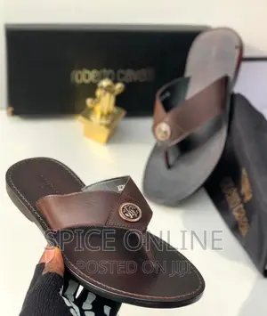 Mp: Roberto Cavalli Italy Slippers and Sanders
