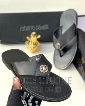 Mp: Roberto Cavalli Italy Slippers and Sanders