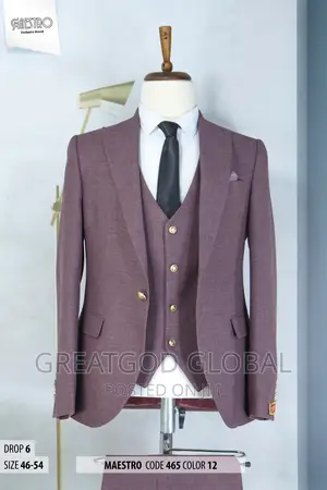 Maestro Suits Exclusive Brand Code 465 for Men