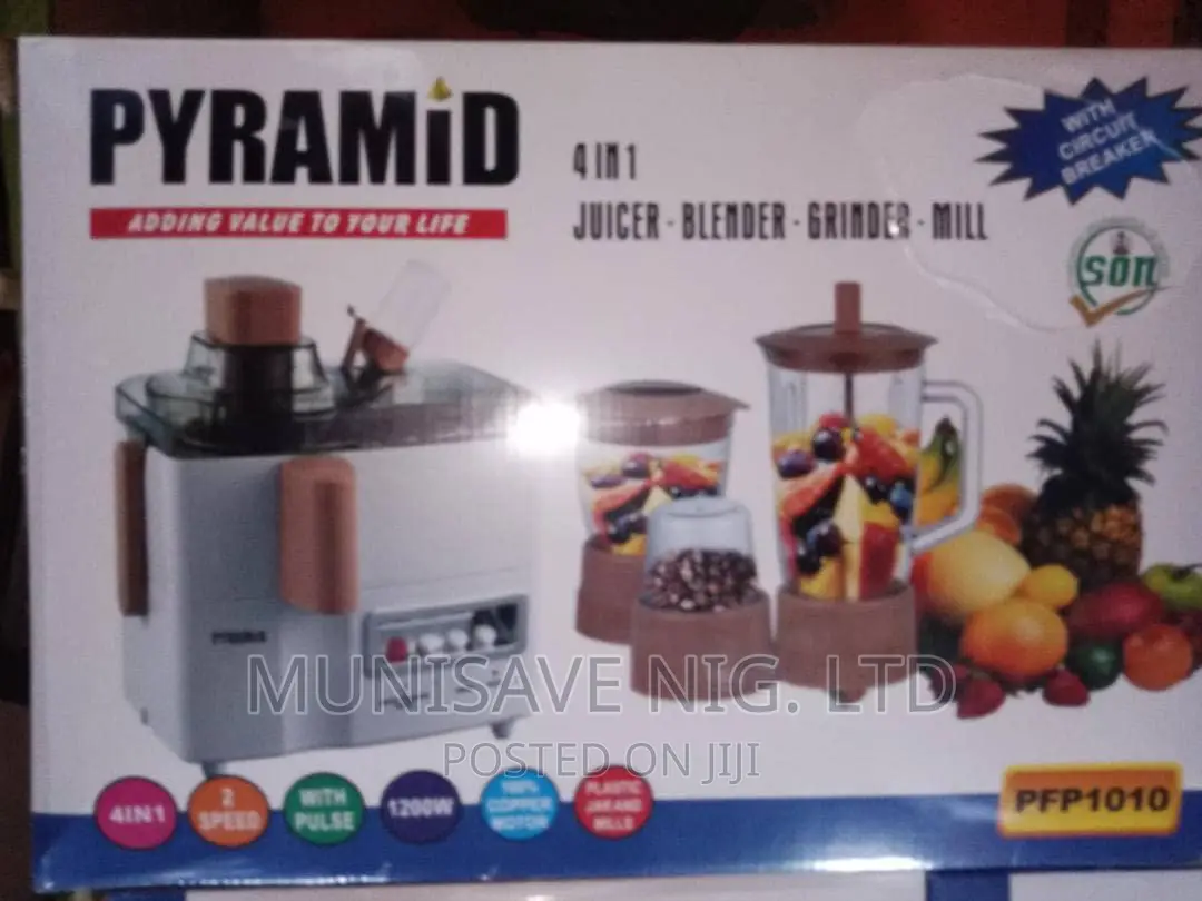Pyramid 4 In 1 Juicer, Blender, Grinder Mill in Lagos Island (Eko