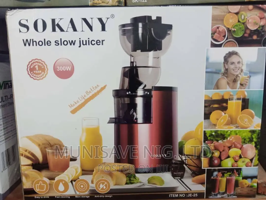Sokany Whole Slow Juicer in Lagos Island (Eko) Kitchenware & Cookware