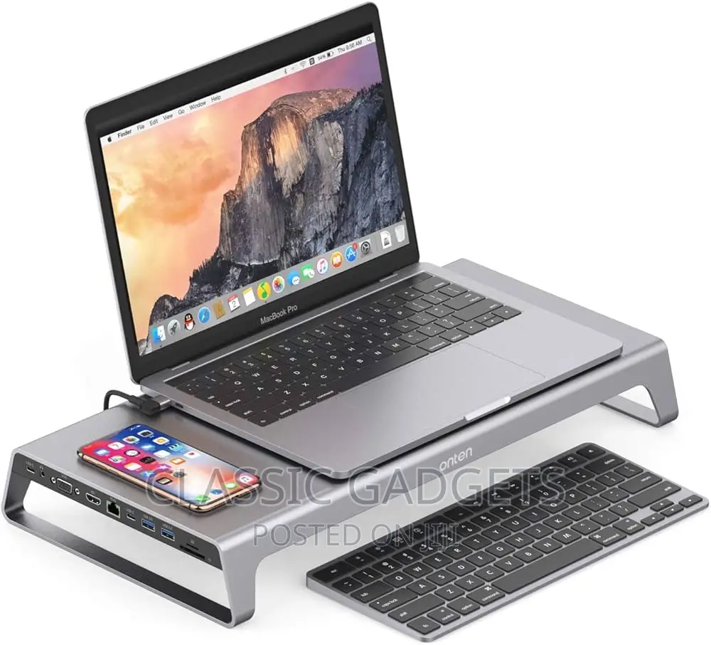 ONTEN Type-C Multifunction Dockstation With Wireless Charger