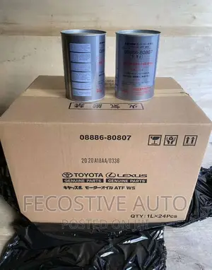 Toyota Newly Improved Genuine WS ATF 1liter