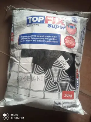 Top Fix Super Tile Adhesive High Quality and Affordable 20kg