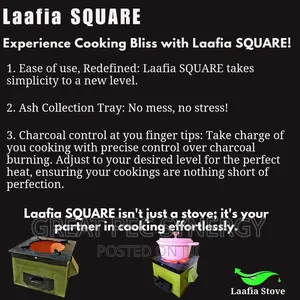 Square Charcoal Stove - Big Size