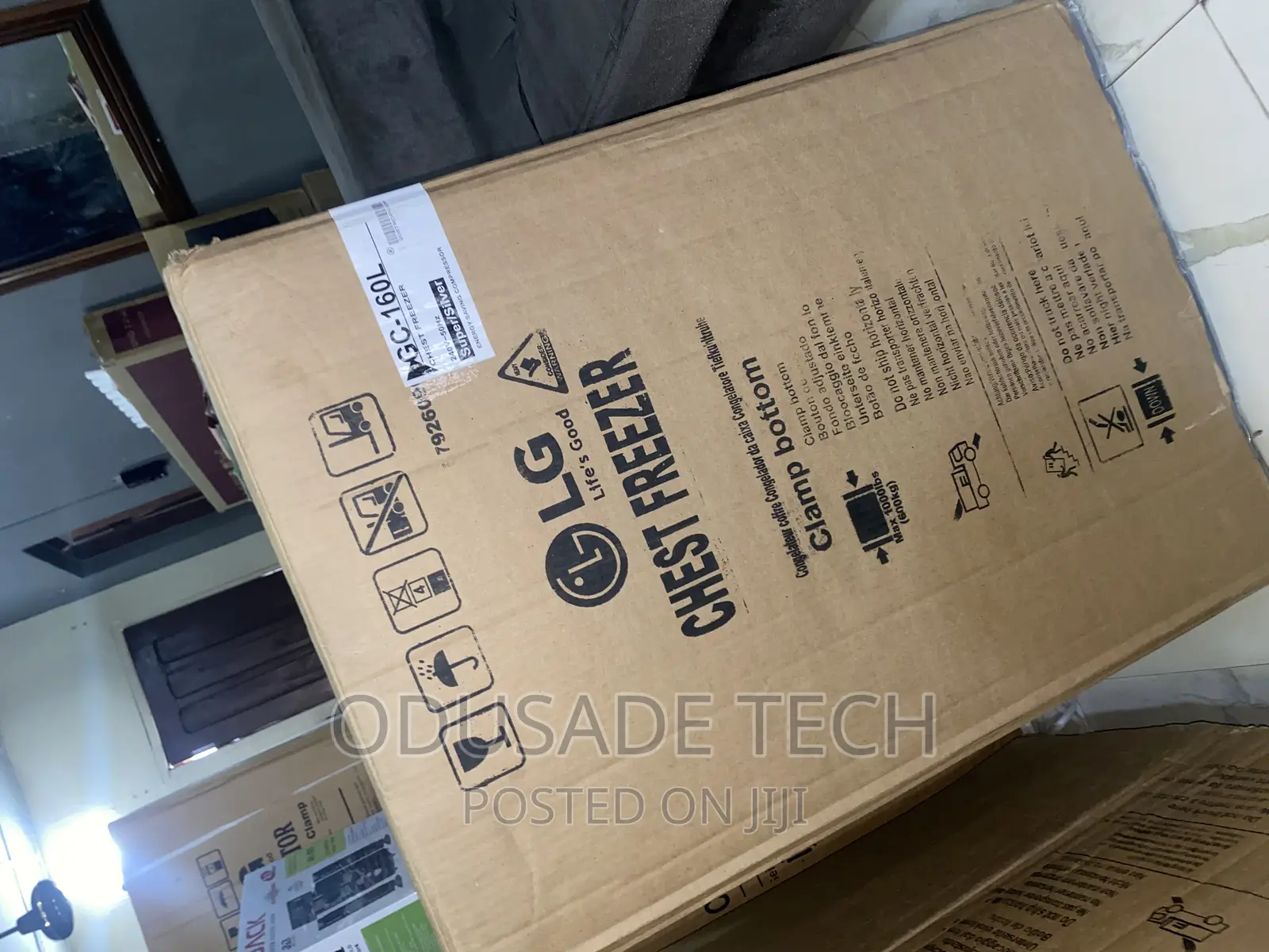 LG Chest Freezer Gc160 100liters